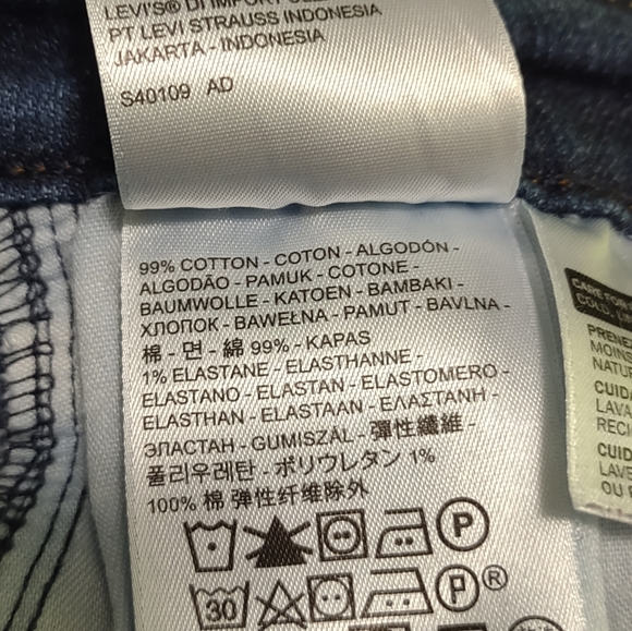 Levi's 505 Straight Leg Jeans Size 6 - Picture 14 of 15